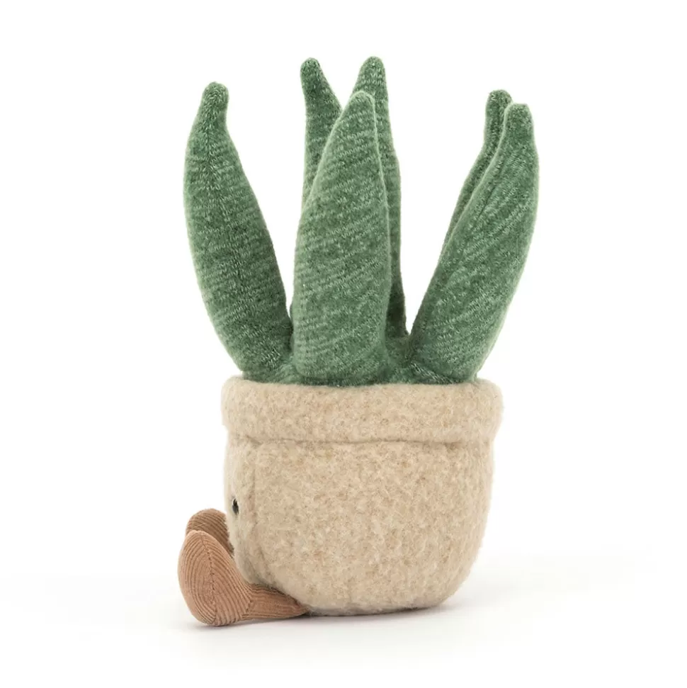 Jellycat Peluche Sensorielle Aloès Mignon - Doudou Apaisant Miniature