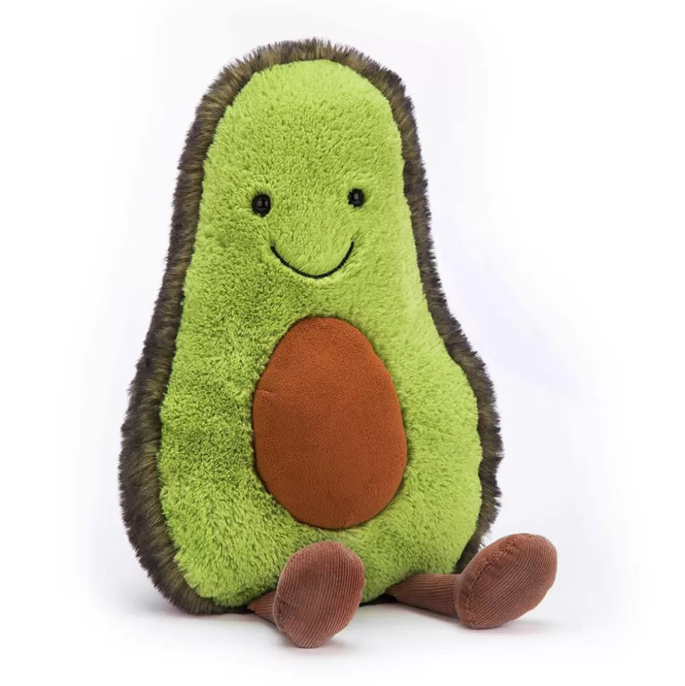 Avocat Câlin Amusant en Peluche - Doudou Sensoriel Jellycat pour Enfants