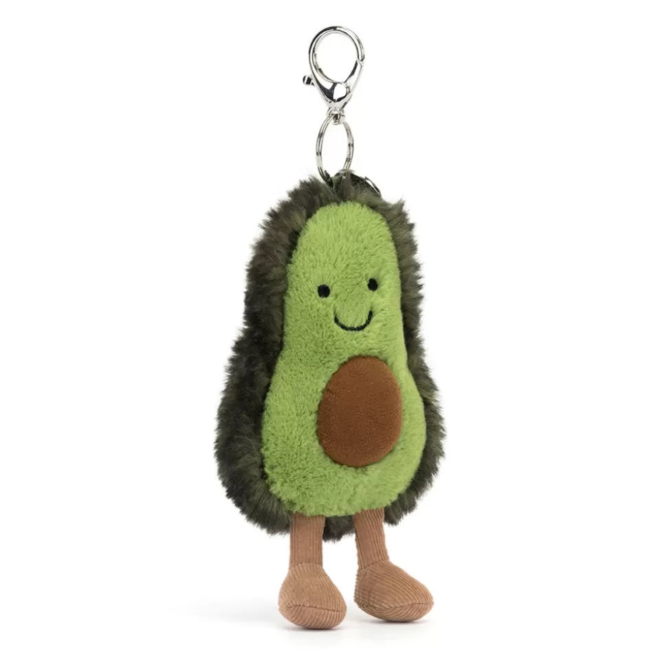 Charm Avocat Amusant Jellycat - Porte-Clés Peluche Déco pour Sac à Main