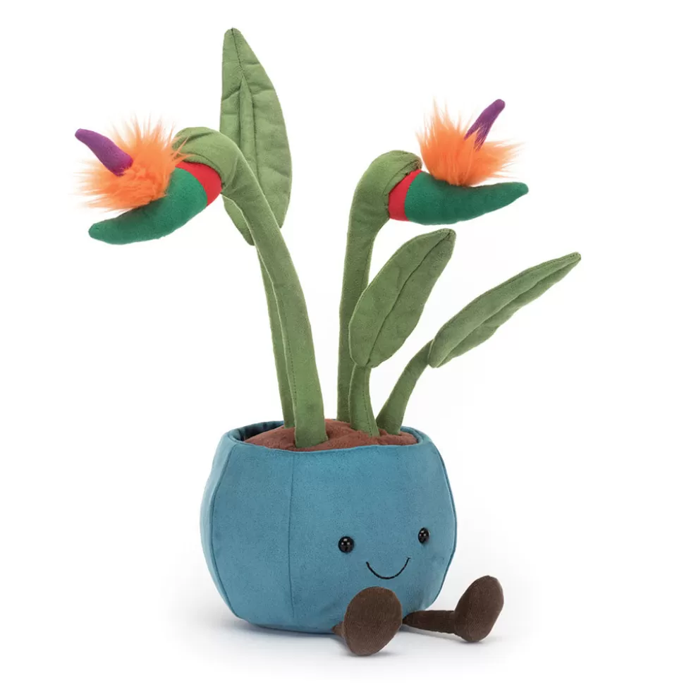 Oiseau Tropical Doux Jellycat - Peluche Décorative Amusante pour Enfants et Collectionneurs
