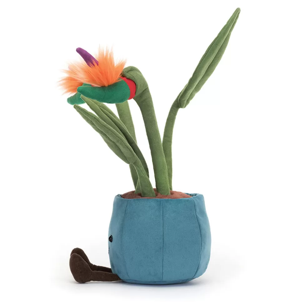 Oiseau Tropical Doux Jellycat - Peluche Décorative Amusante pour Enfants et Collectionneurs