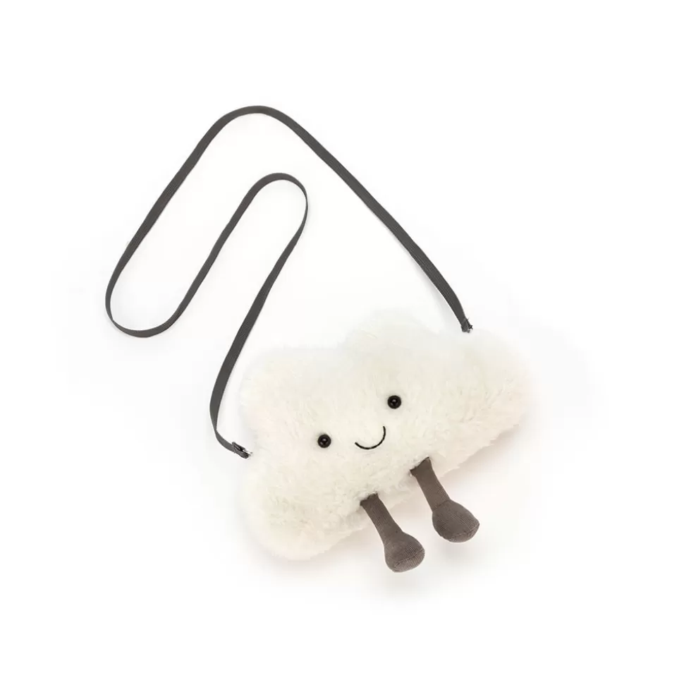 Peluche sensorielle Jellycat - Sac nuage douillet pour éveil créatif