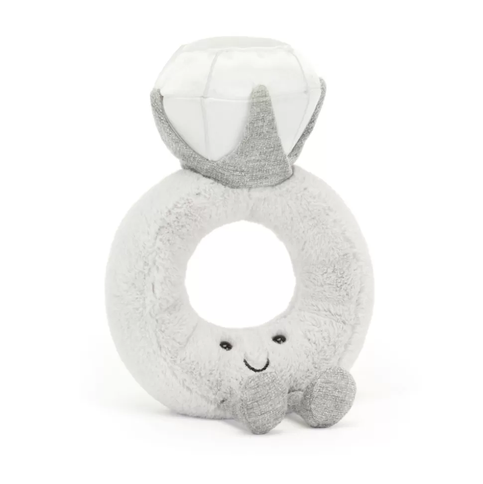 Bague Diamant Élégante Jellycat Amuseables - Sachet Personnalisé pour Cadeau Unique (Modèle Mignon)