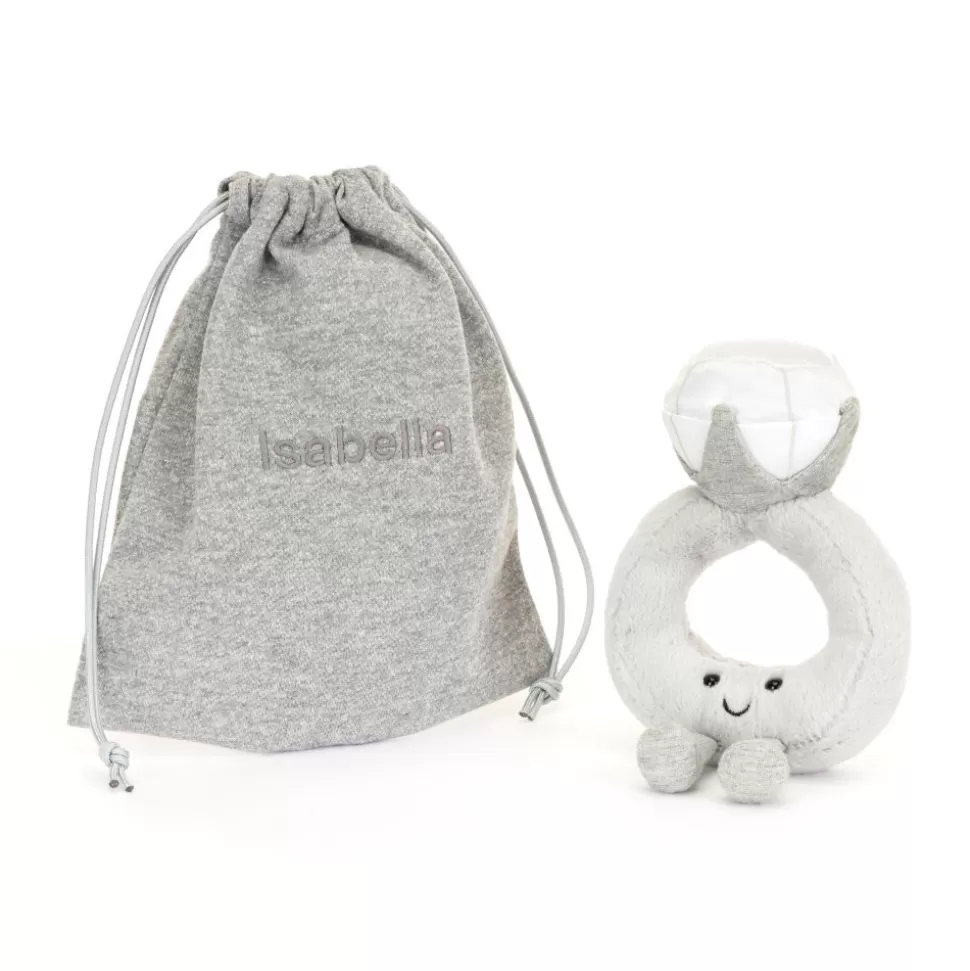 Bague Diamant Élégante Jellycat Amuseables - Sachet Personnalisé pour Cadeau Unique (Modèle Mignon)