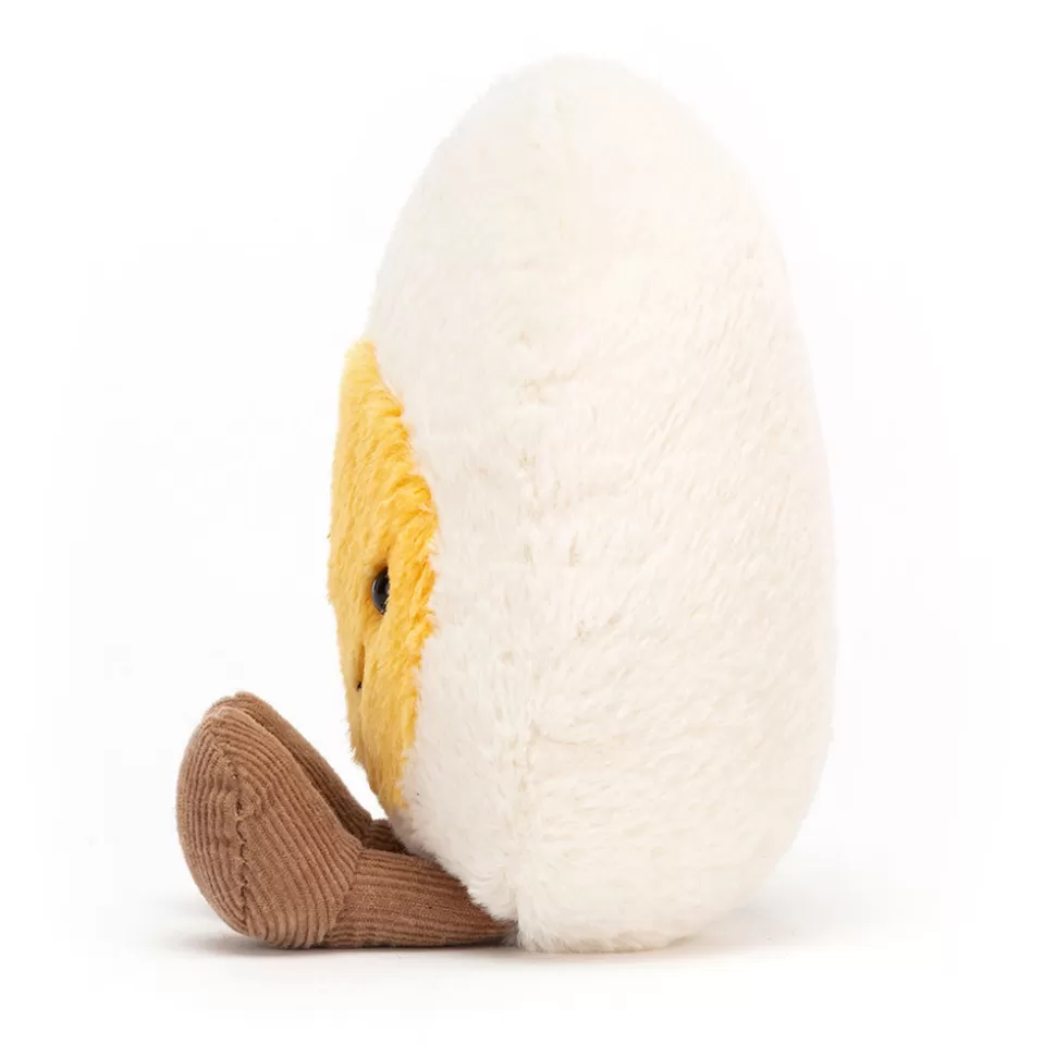 Jellycat Œuf Dur Joyeux - Doudou Culinaire Tout Sourire