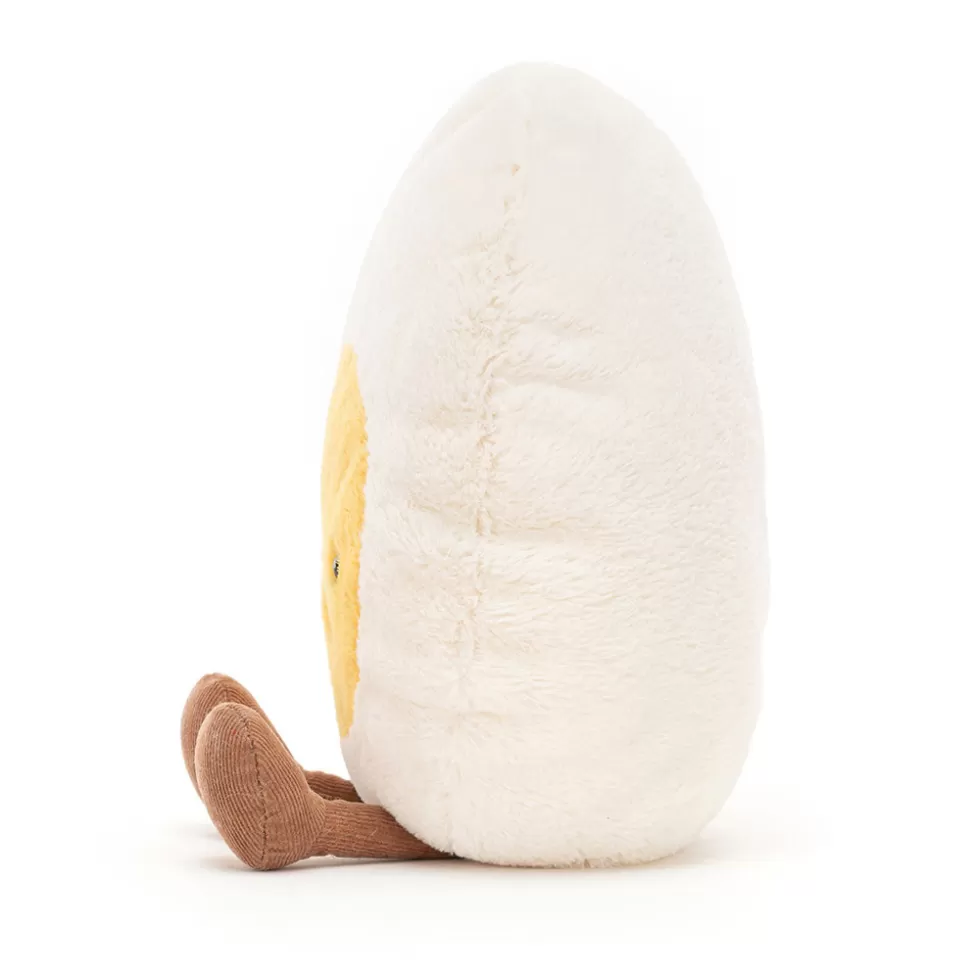 Jellycat Œuf Dur Joyeux - Doudou Culinaire Tout Sourire
