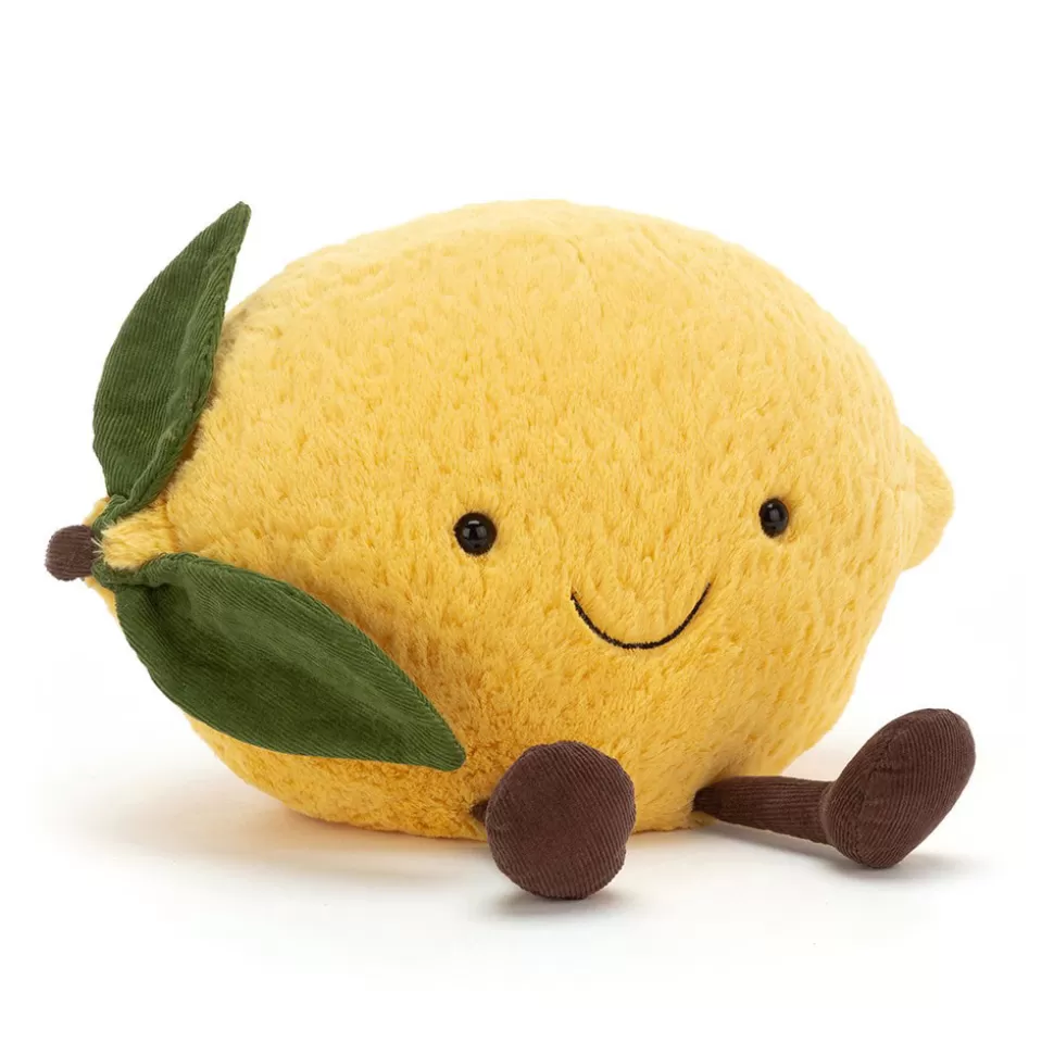 Jellycat Peluche Citron Adorable – Compagnon Doux et Juteux pour Enfants