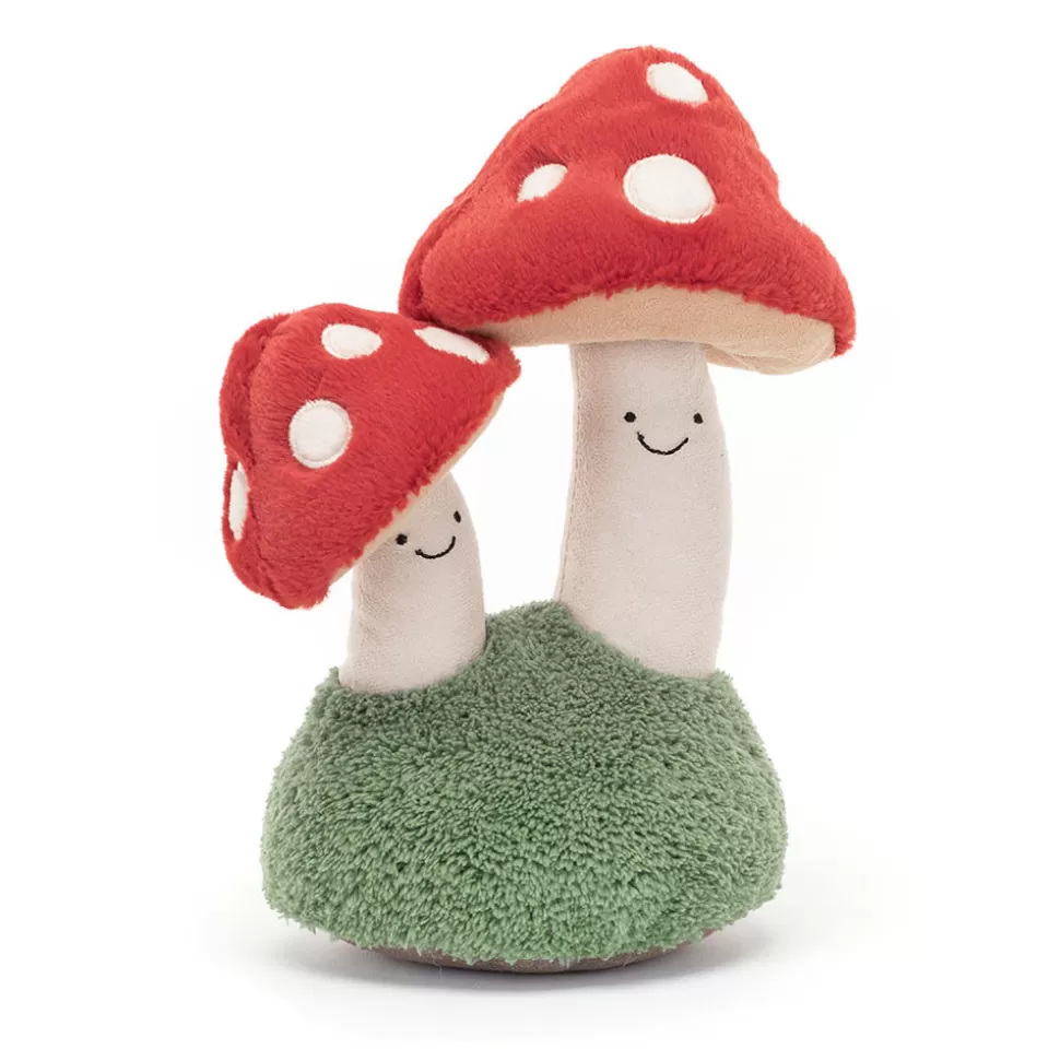Jellycat - Duo de Champignons Magiques en Peluche Adorable 

(Note : J'ai conservé la marque tout en ajoutant des qualificatifs évocateurs comme 