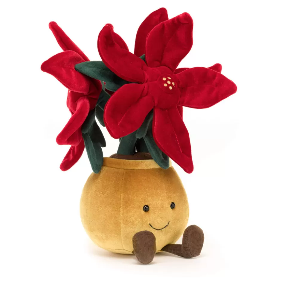Étoile de Noël Veloutée Jellycat - Doudou Décoratif pour les Fêtes
