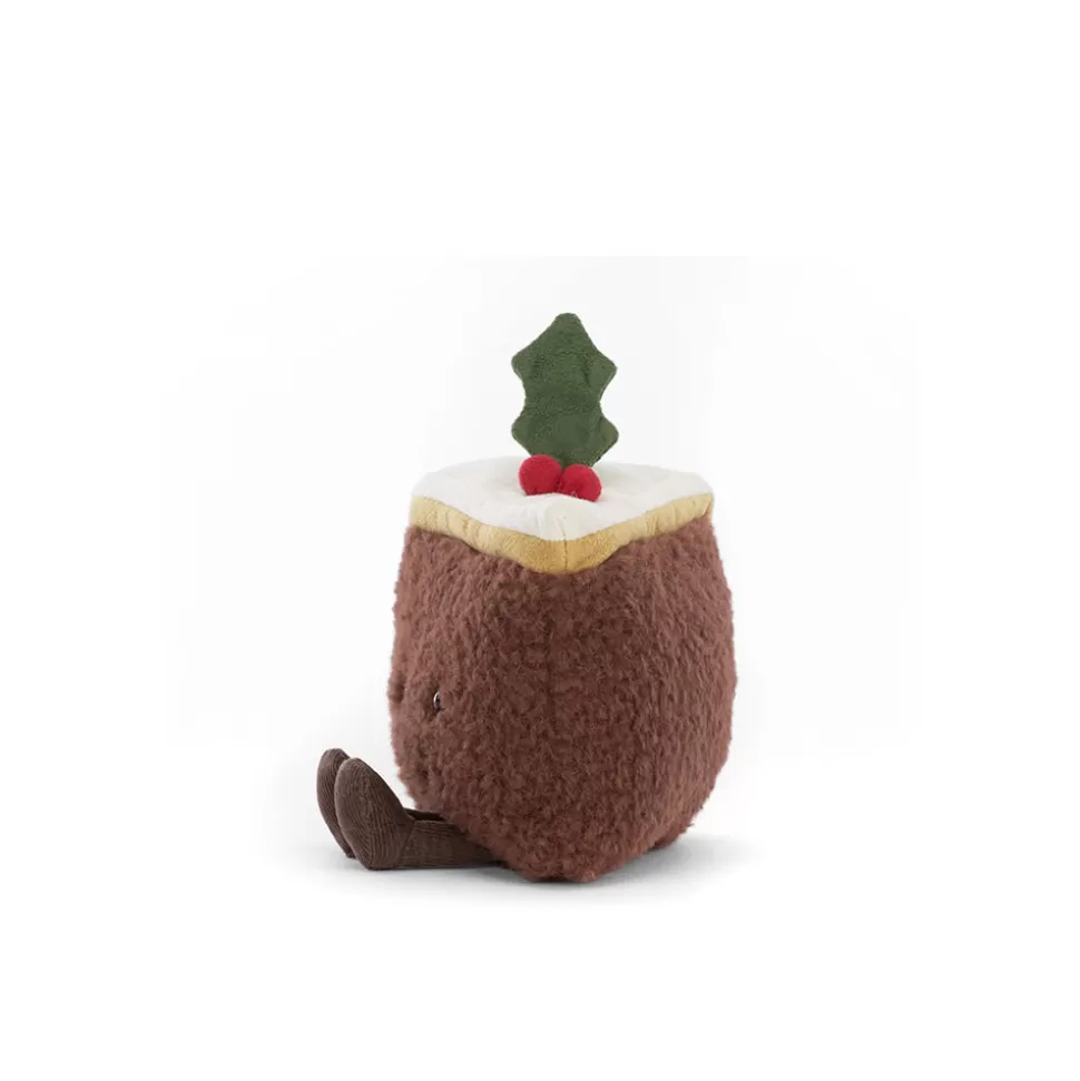 Jellycat Doudou Gourmand - Délicieuse Part de Féerie de Noël (Peluche Sensorielle)