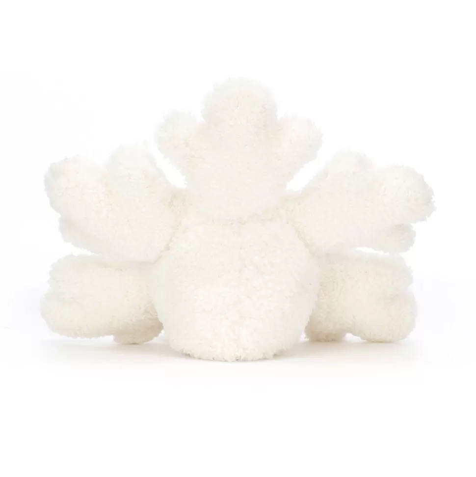 Doudou Jellycat Cristal de Neige - Peluche Adorable en Forme de Flocon, Idée Cadeau Féérique pour Enfants