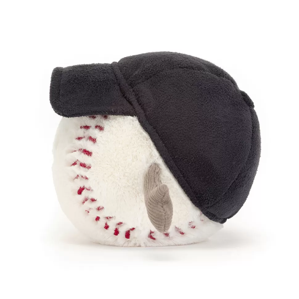 Jellycat Peluche Baseball Sportif Amusante - Jouet Doux et Adorable pour Enfants et Collectionneurs