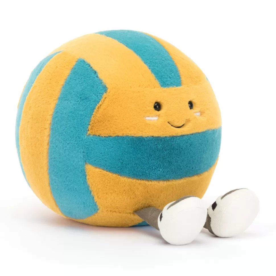 Volley Plage Amusant - Doudou Sportif Jellycat Peluche Adorable