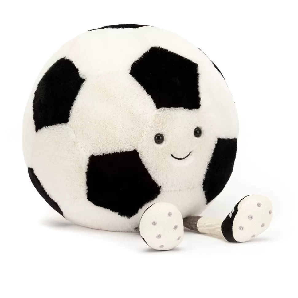 Jouet d'éveil football en peluche douce - Ballon sportif amusant Jellycat pour enfants 

(Note : Cette formulation intègre des synonymes naturels comme 