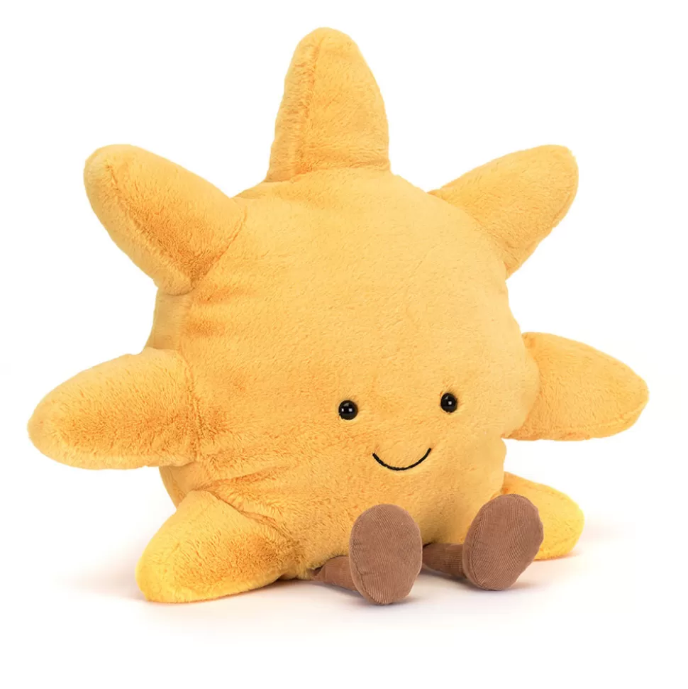 Peluche Soleil Rayonnant Jellycat - Amuseables en Soleil Doré pour Enfants