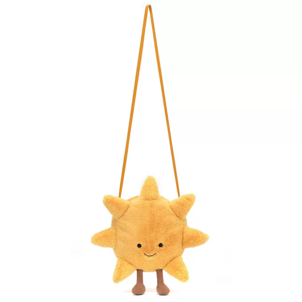 Soleil Radieux - Sac Amusant Jellycat en Forme de Doudou Lumineux
