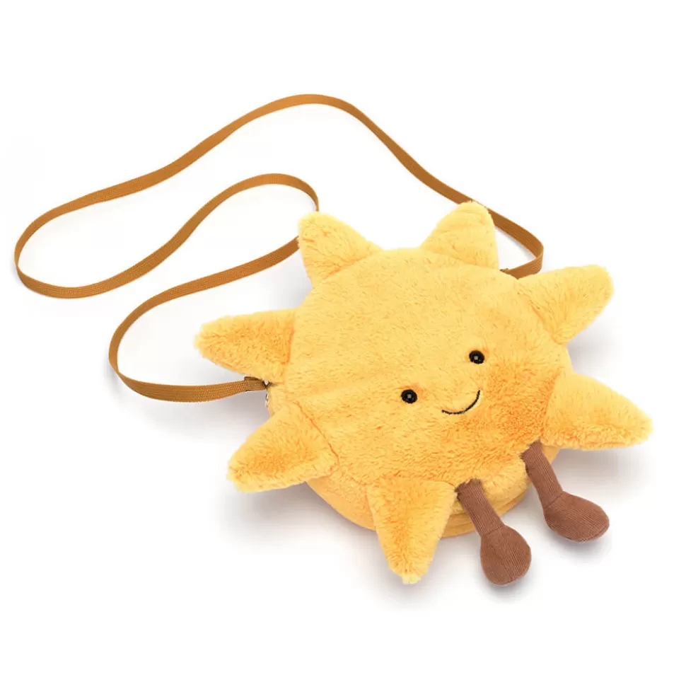 Soleil Radieux - Sac Amusant Jellycat en Forme de Doudou Lumineux