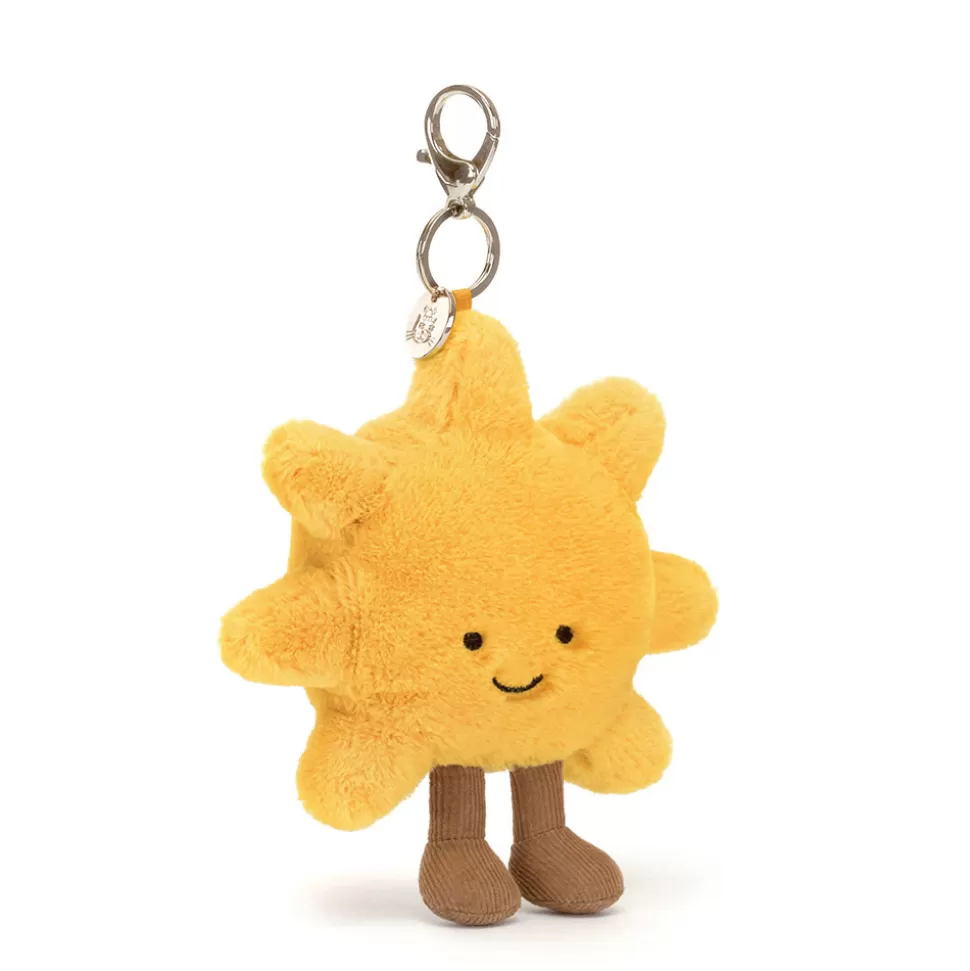 Porte-clés Soleil Amusant - Accessoire Adorable Jellycat Amuseables pour Sac à Main
