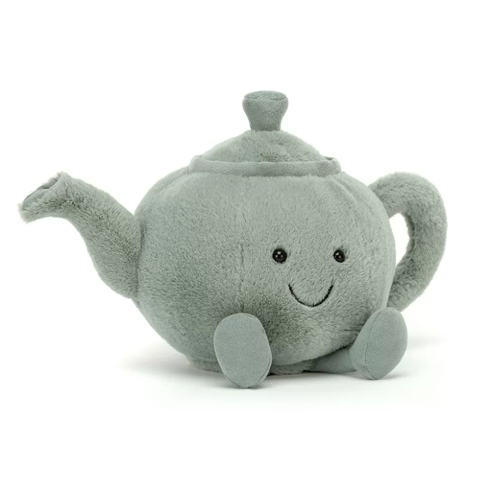 Théière design Jellycat Amuseables - Doudou ludique pour collectionneurs
