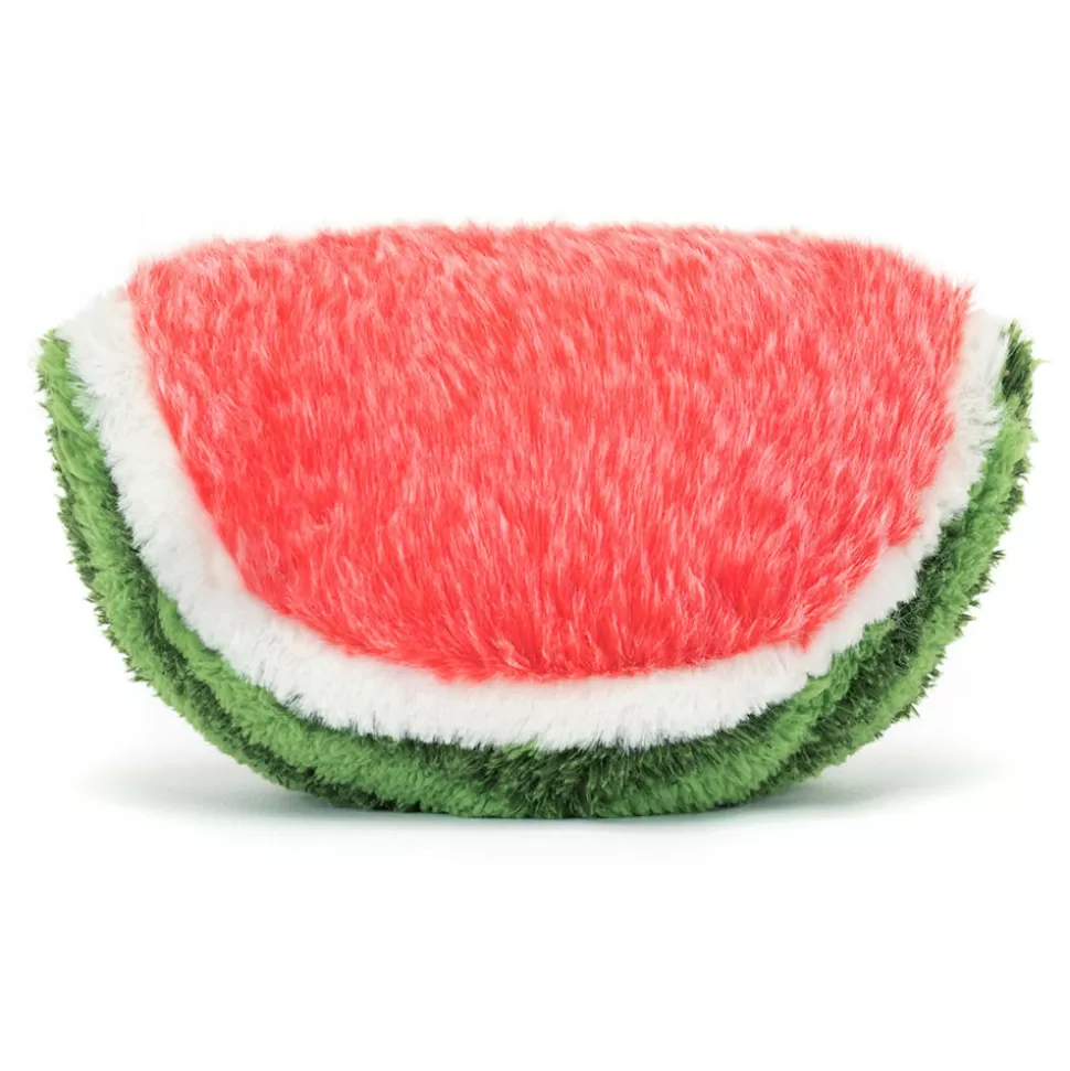 Jellycat Amuseables - Peluche Pastèque Douce et Fruitée pour Enfants
