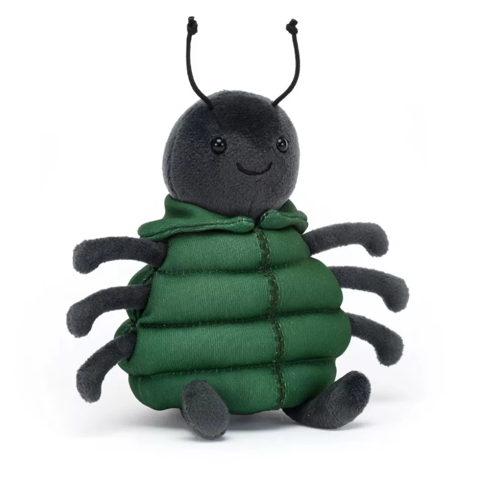 Peluche Araignée Noire Jellycat Capuchon Style Urbain - Doudou Doux Original