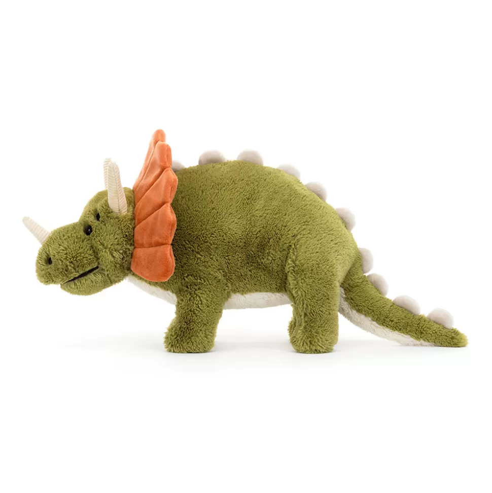 Archie le Dino-Doudou Câlin - Peluche Sensorielle Jellycat pour Câlins Sans Fin