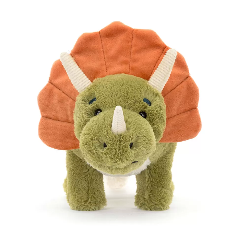 Archie le Dino-Doudou Câlin - Peluche Sensorielle Jellycat pour Câlins Sans Fin