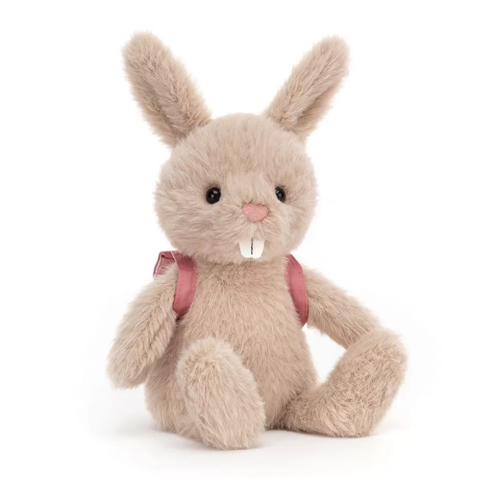 Doudou Lapin Sac à Dos Jellycat - Modèle Ludique en Peluche Douce pour Enfants