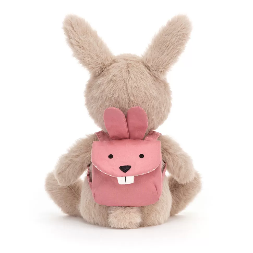 Doudou Lapin Sac à Dos Jellycat - Modèle Ludique en Peluche Douce pour Enfants