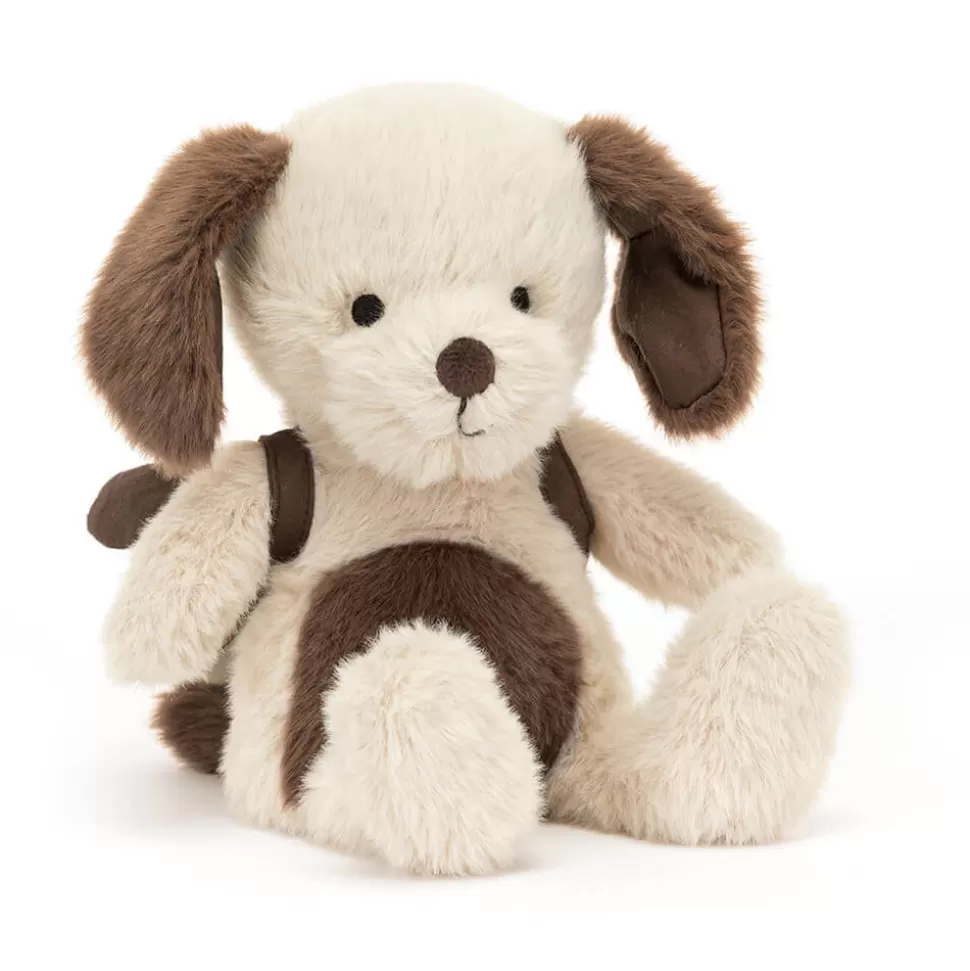 Doudou Peluche Chien Sac à Dos Jellycat - Jouet d'Éveil pour Enfants Amusant
