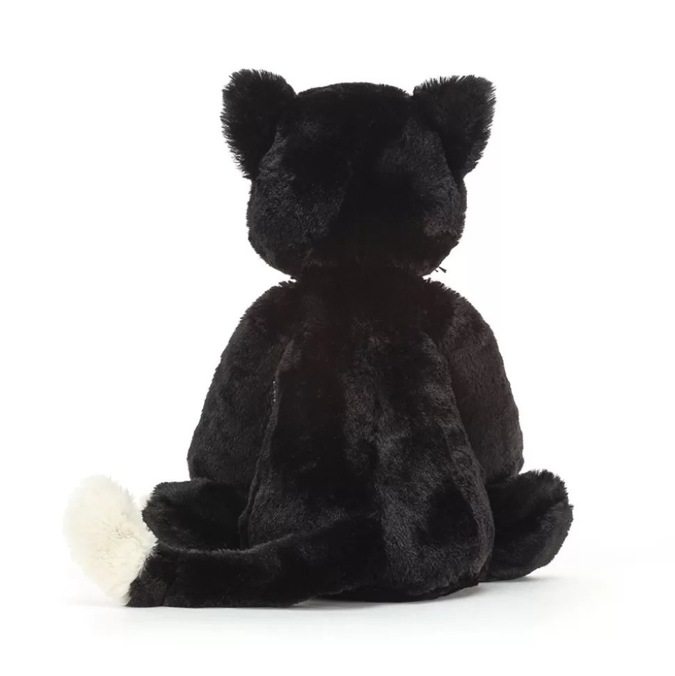 Chaton Noir Timide en Peluche Jellycat - Doudou Doux et Câlin
