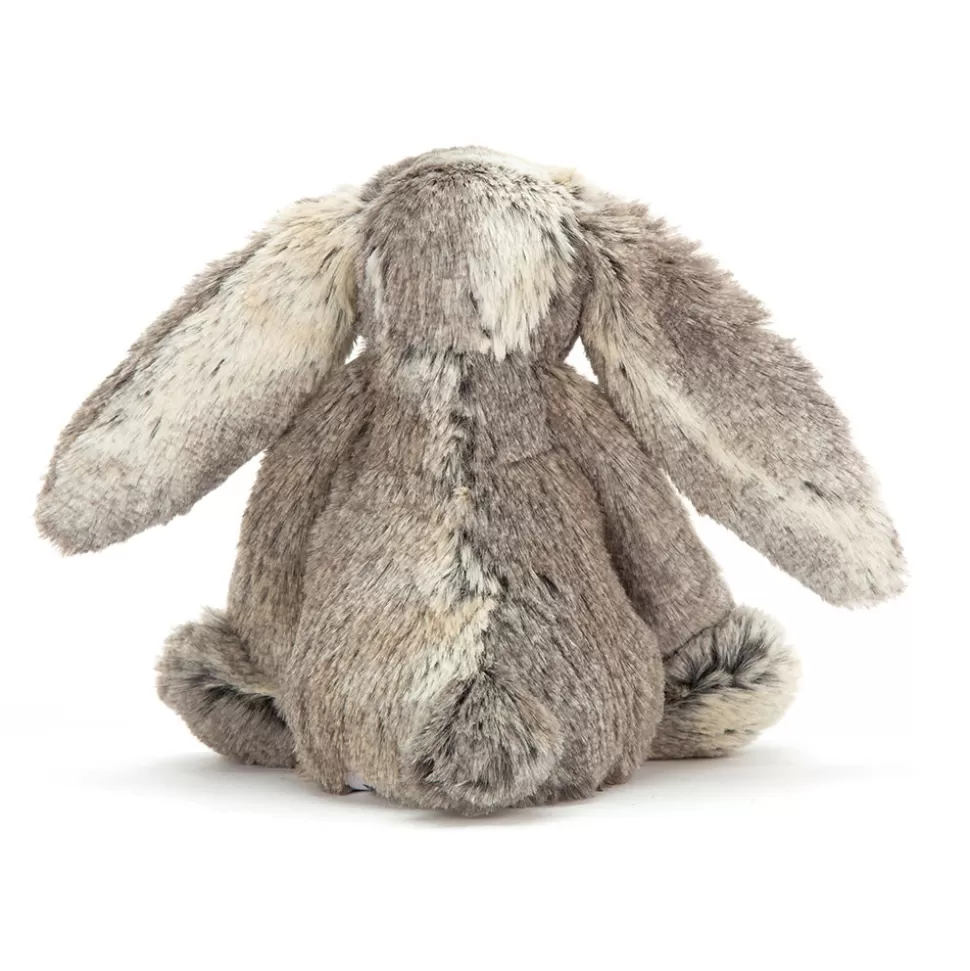 Lapin Doudou Jellycat - Peluche Tendre en Coton avec Queue Pompon
