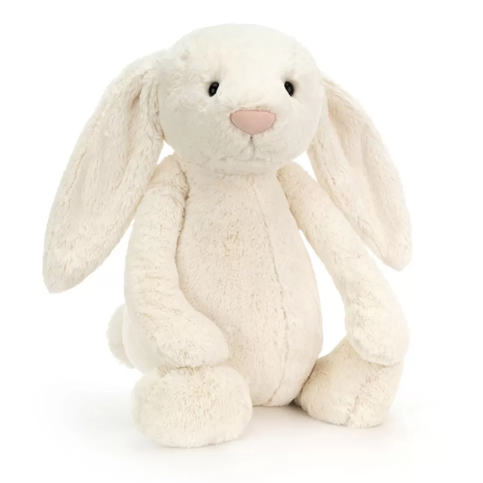 Jellycat Lapin Doux en Crème Veloutée - Doudou Câlin en Fourrure Ivoire

(Note: This version maintains brand recognition while incorporating natural French phrasing, uses descriptive sensory terms like 