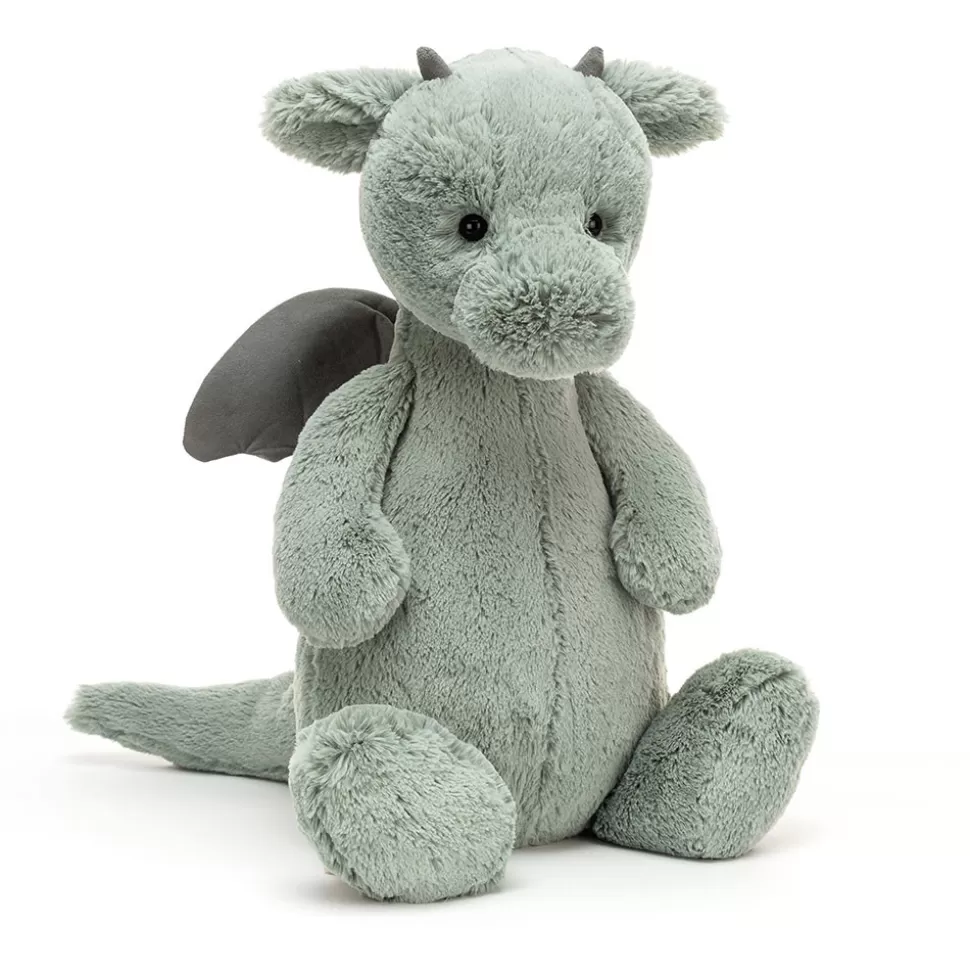 Jellycat - Peluche Douce Dragon Tendre Rêveur pour Câlins Réconfortants