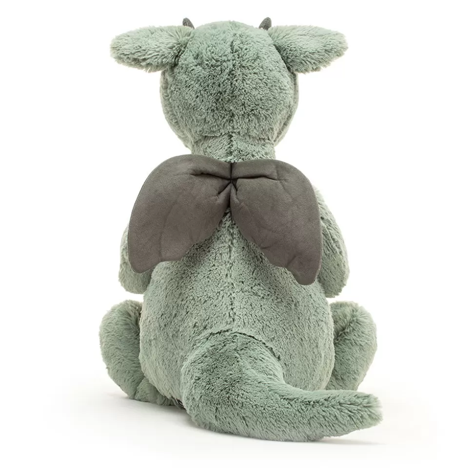 Jellycat - Peluche Douce Dragon Tendre Rêveur pour Câlins Réconfortants