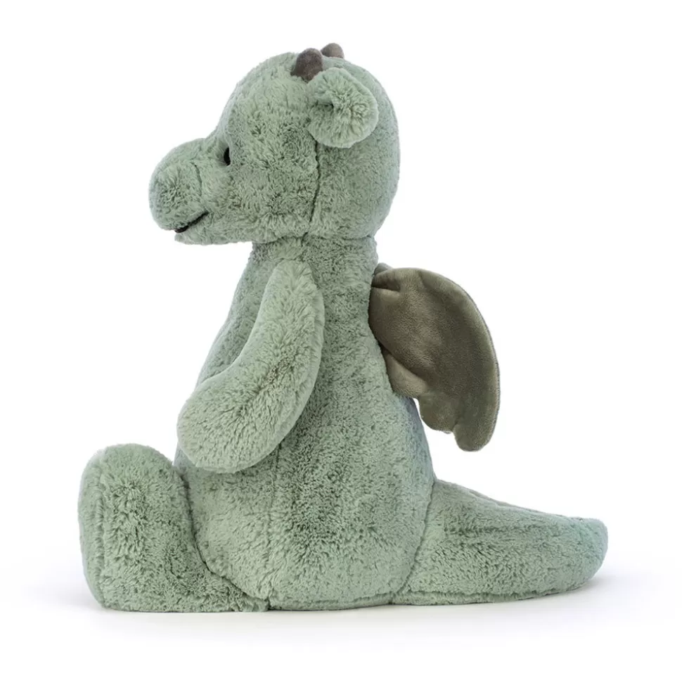 Jellycat - Peluche Douce Dragon Tendre Rêveur pour Câlins Réconfortants