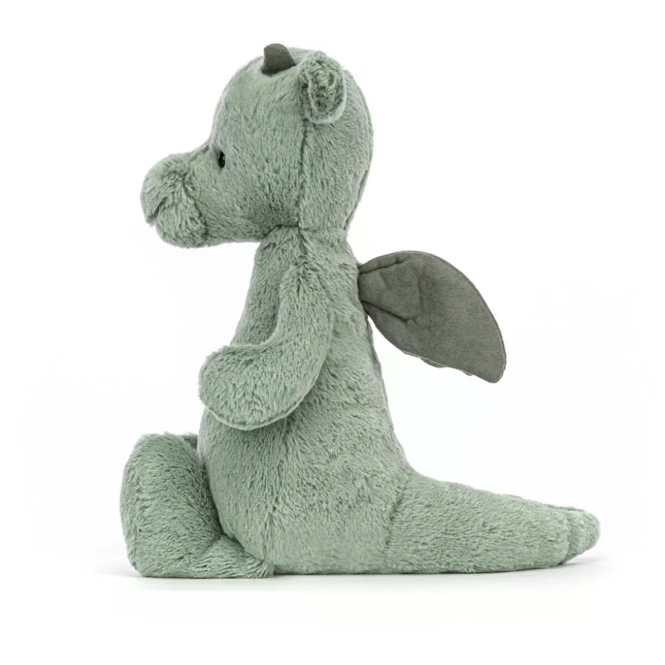 Jellycat - Peluche Douce Dragon Tendre Rêveur pour Câlins Réconfortants
