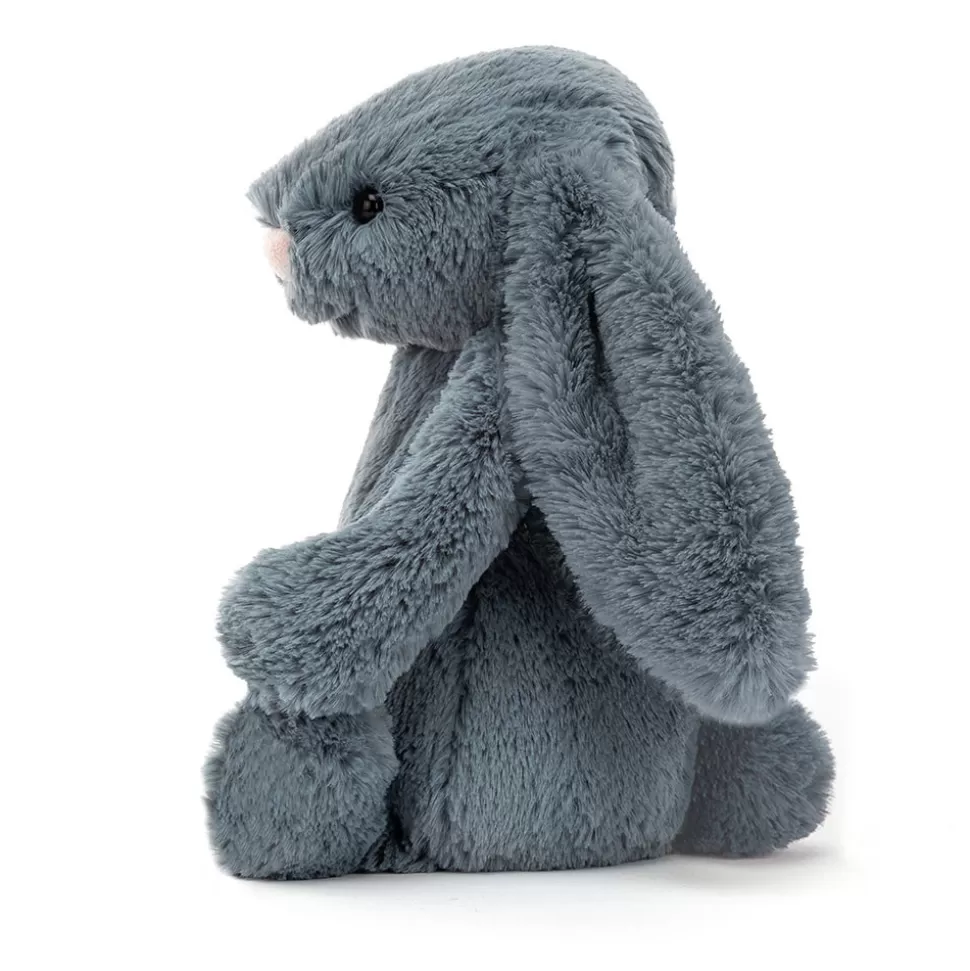 Doudou Lapin Peluche Adorable Bleu Ciel Nuancé - Compagnon Câlin JellyCat Timide