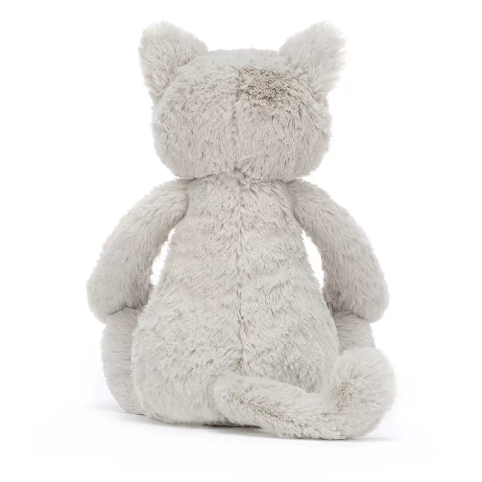 Chaton Gris Nuage - Peluche Douce Jelly-Chat au Poil Soyeux