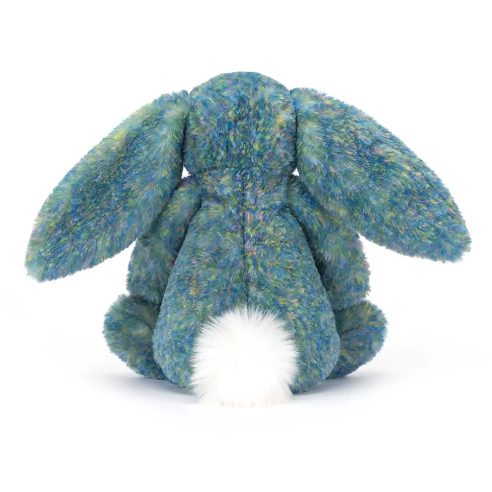 Jellycat Lapin Doux Céleste - Peluche Haut de Gamme en Nuances Azurées