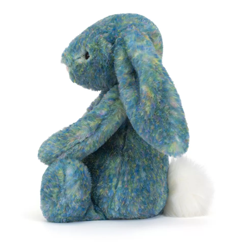 Jellycat Lapin Doux Céleste - Peluche Haut de Gamme en Nuances Azurées
