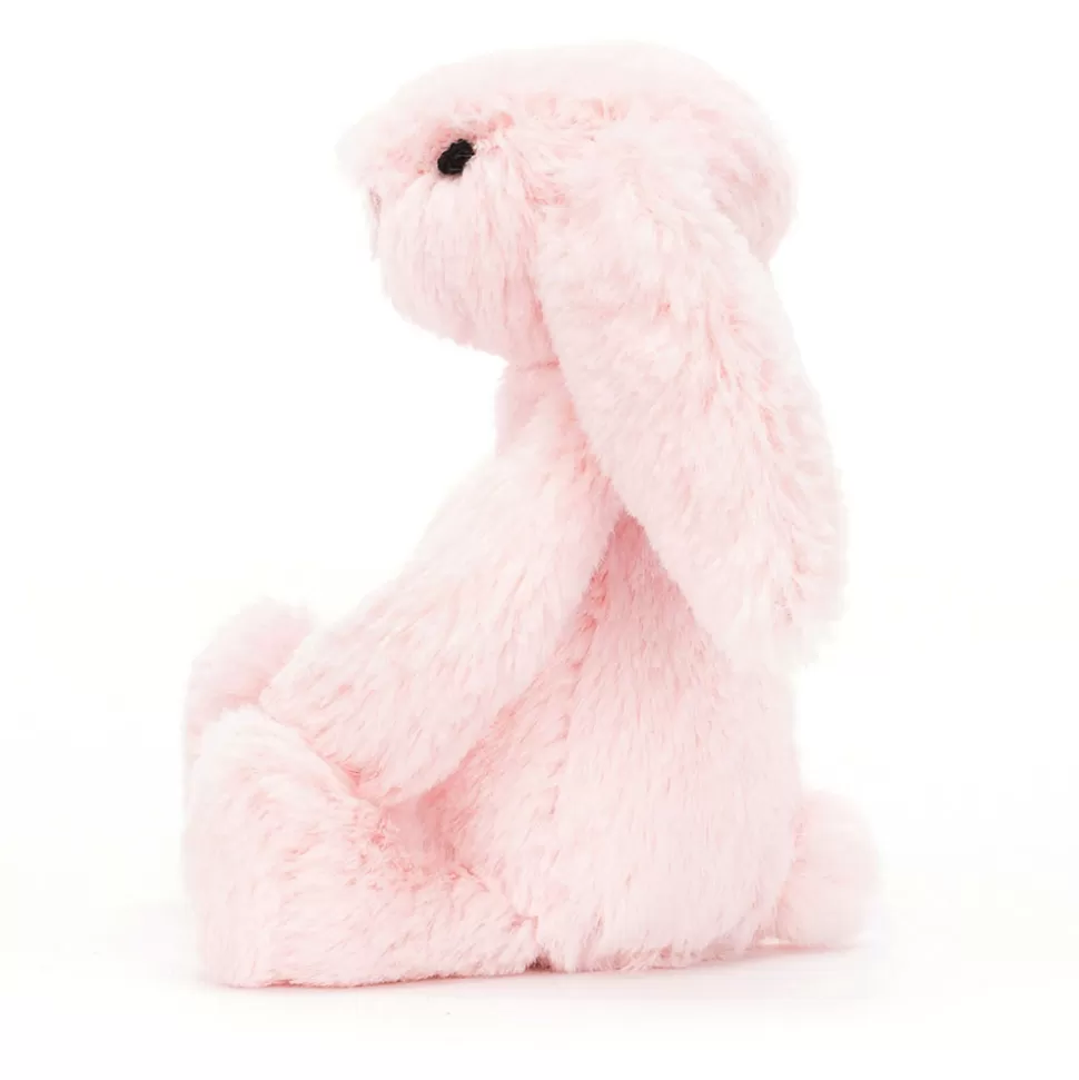Jellycat Lapin Timide en Peluche Rose Tendre - Doudou Doux pour Bébé et Enfant, Idée Cadeau Adorable