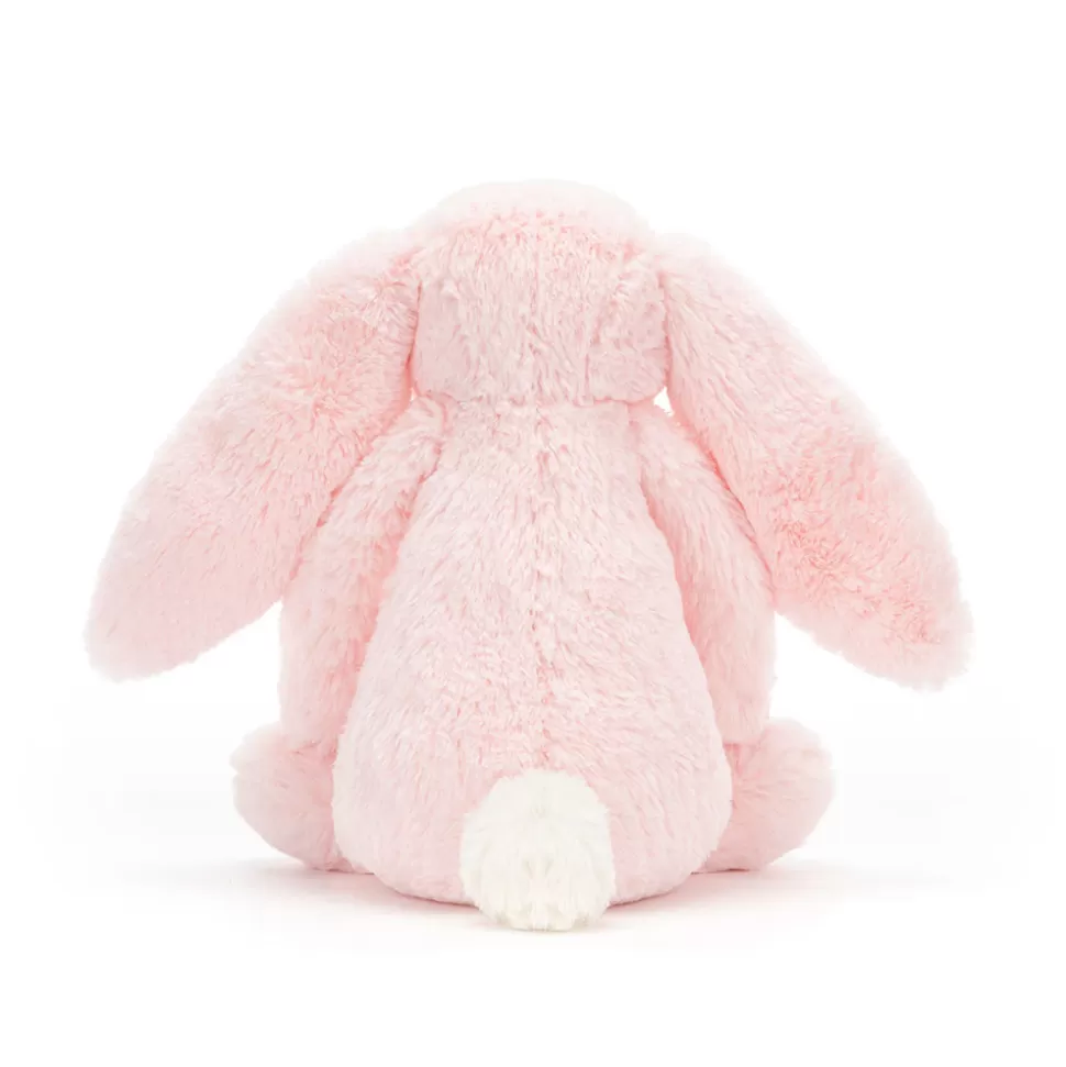 Jellycat Lapin Timide en Peluche Rose Tendre - Doudou Doux pour Bébé et Enfant, Idée Cadeau Adorable