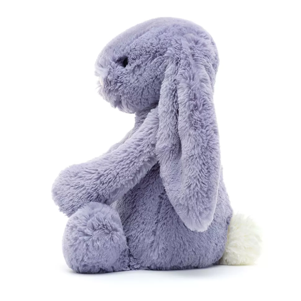 Lapin Timide Violet Velouté Jellycat - Doudou Peluche Douce à Câliner