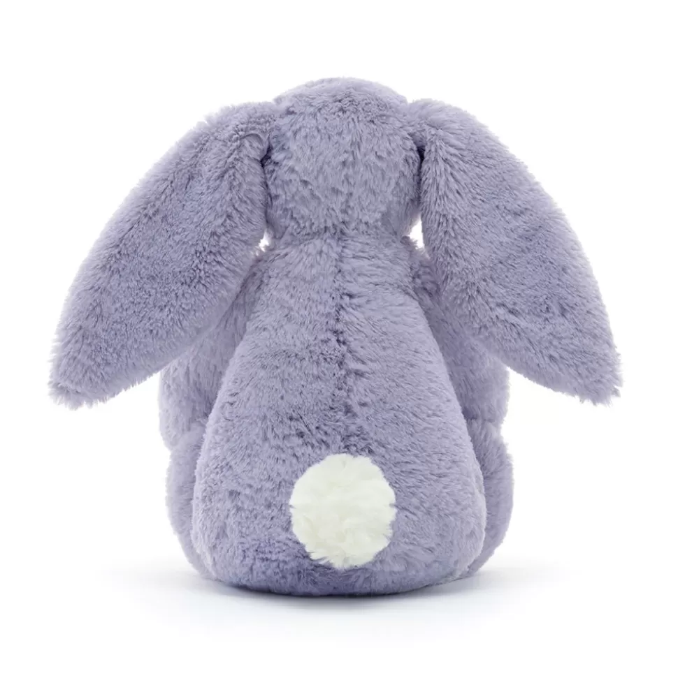Lapin Timide Violet Velouté Jellycat - Doudou Peluche Douce à Câliner