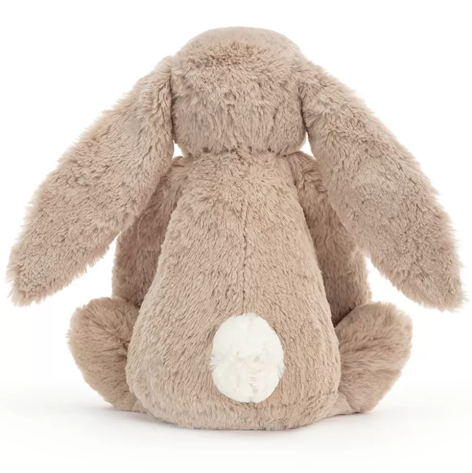 Jellycat - Lapin Bea Blossom en Béige | Peluche Veloutée Printanière en Coton Doux