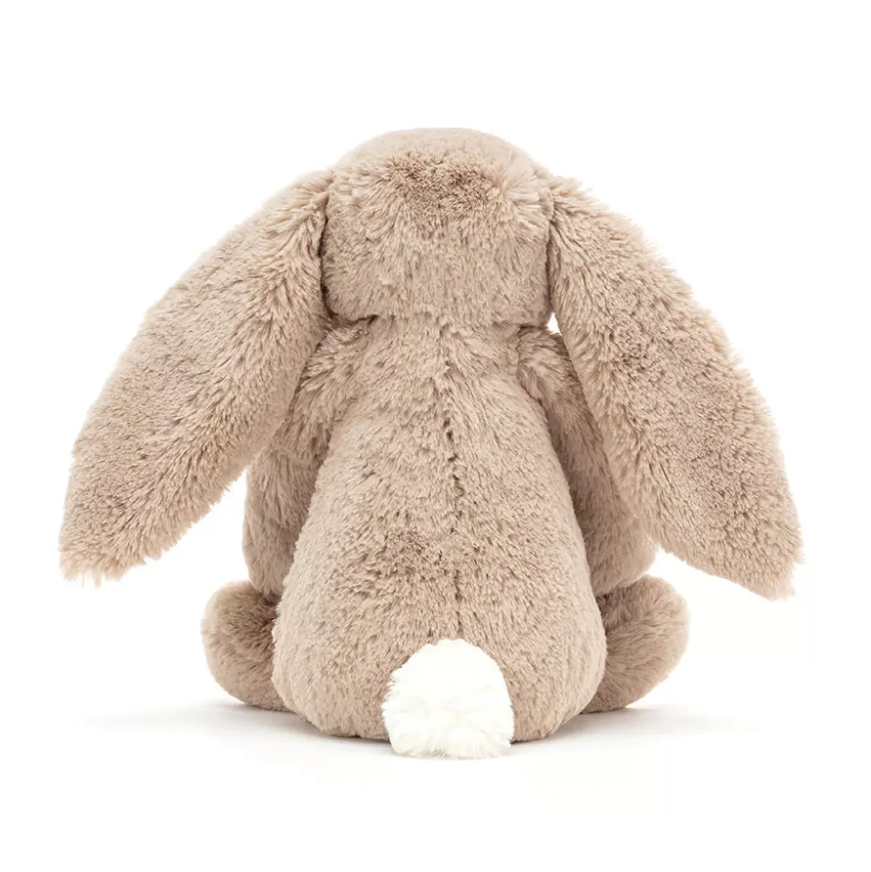 Jellycat - Lapin Bea Blossom en Béige | Peluche Veloutée Printanière en Coton Doux