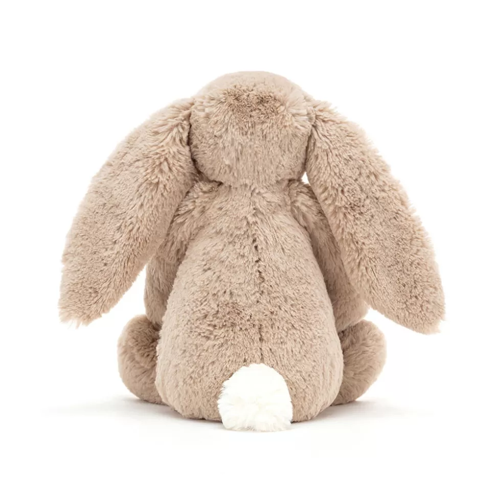 Jellycat - Lapin Bea Blossom en Béige | Peluche Veloutée Printanière en Coton Doux