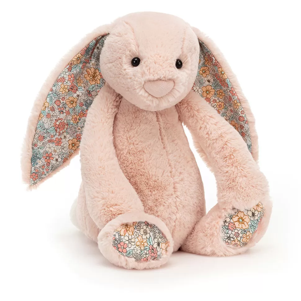 Lapin Floraison Rosé Tout Doux - Jellycat Collection Émotion