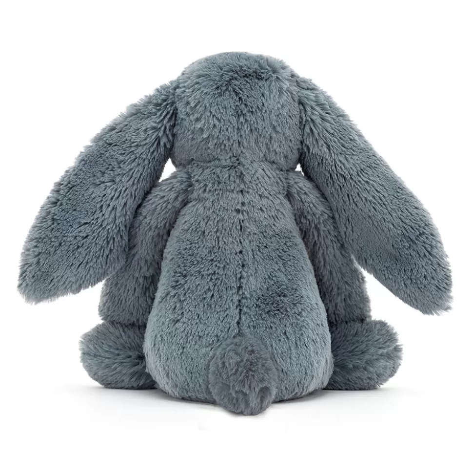Jellycat Lapin Doux Bleu Ciel Velouté - Collection Printanière Florale